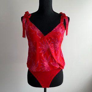 PACSUN - 4Sienna Bodysuit, Tie Shoulder, Size M